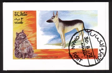 Cat & Dog - Mini Souvenir Sheet